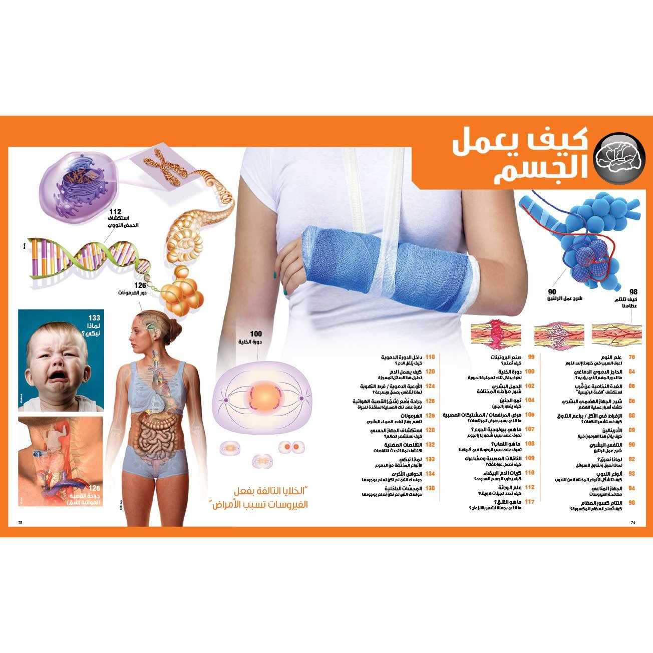 (سلسلة العقول الذكية   كتاب كيف تعمل الأشياء   (جسم الإنسان